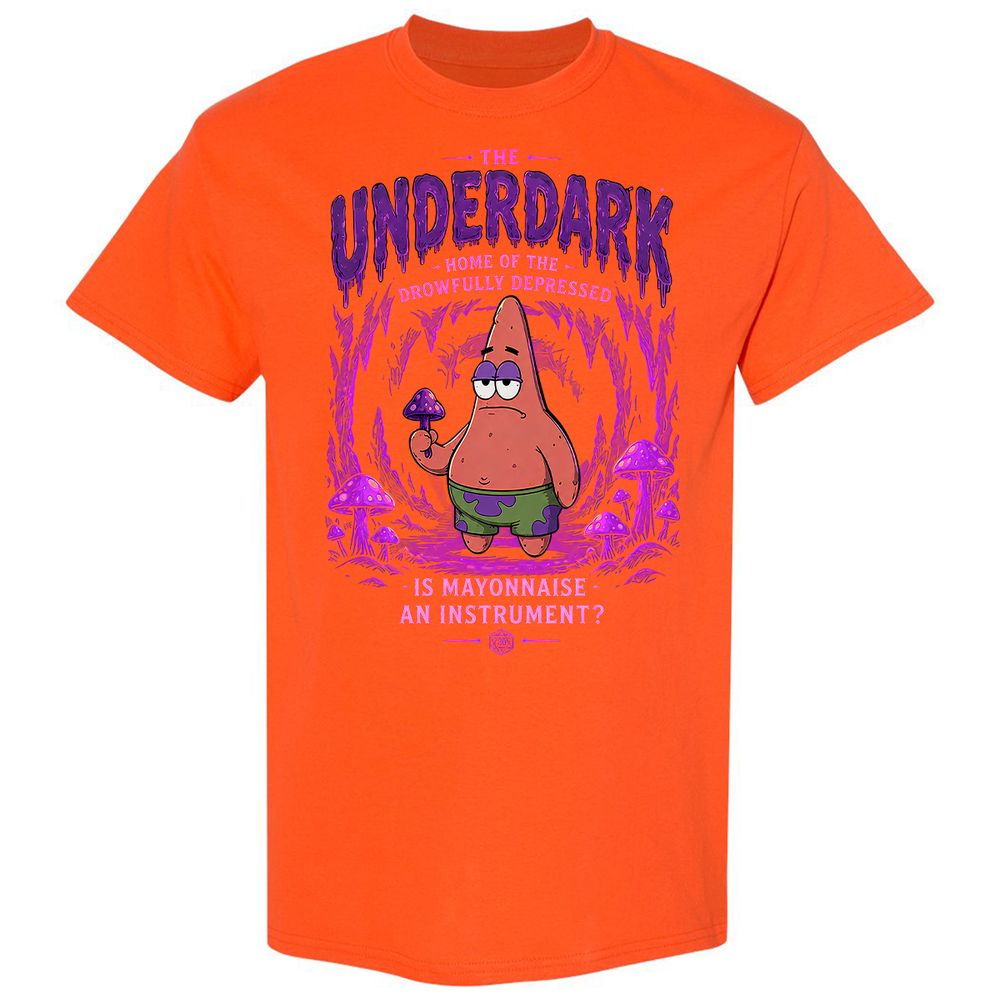 The Underdark Classic Unisex T-Shirt - Orange - 17