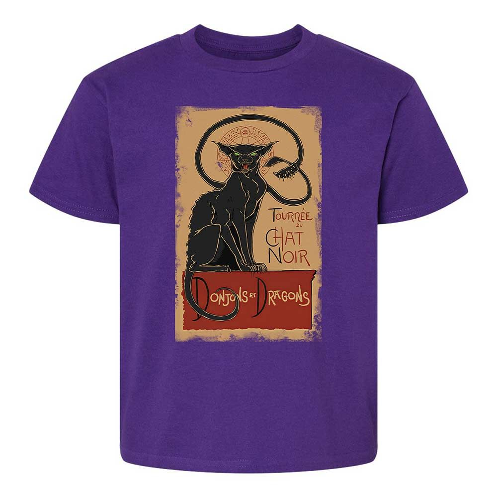 Tournee Du Chat Noir Kids T-Shirt - Purple - 17