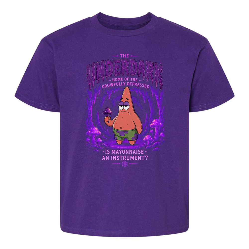 The Underdark Kids T-Shirt - Purple - 17