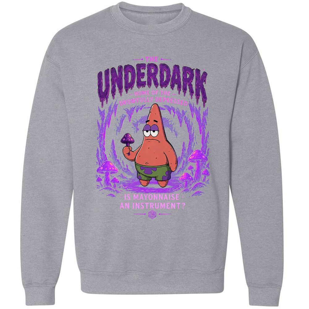 The Underdark Classic Unisex Sweatshirt - Sport Grey - 17