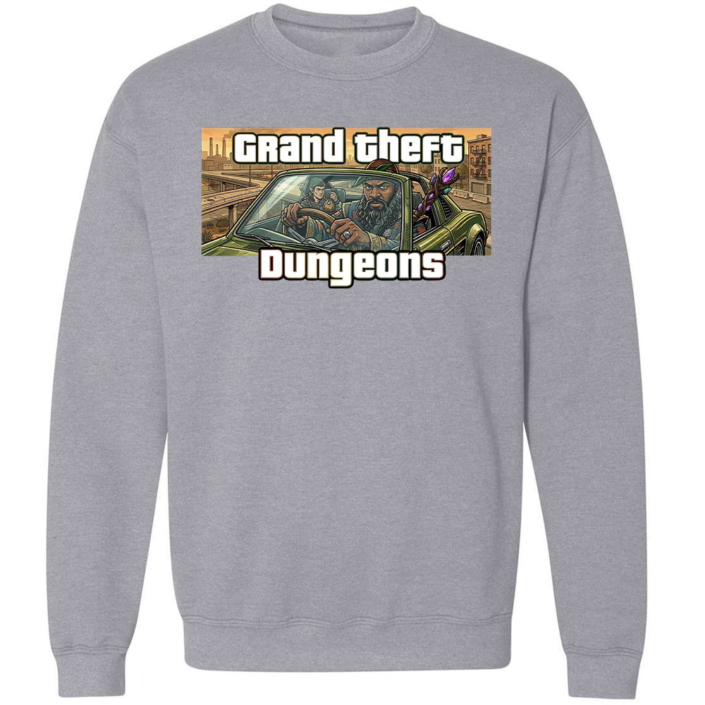 Grand Theft Dungeons Classic Unisex Sweatshirt - Sport Grey - 17
