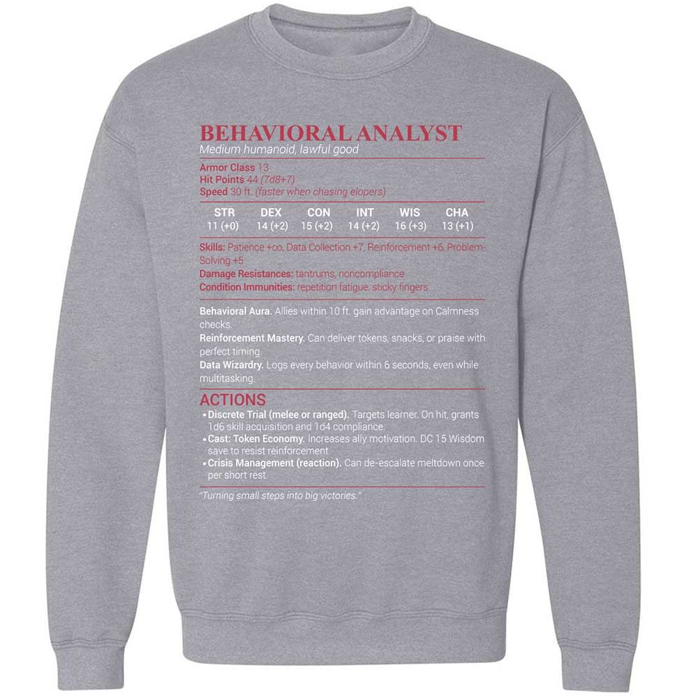 Behavioral Analyst - Sport Grey - 17