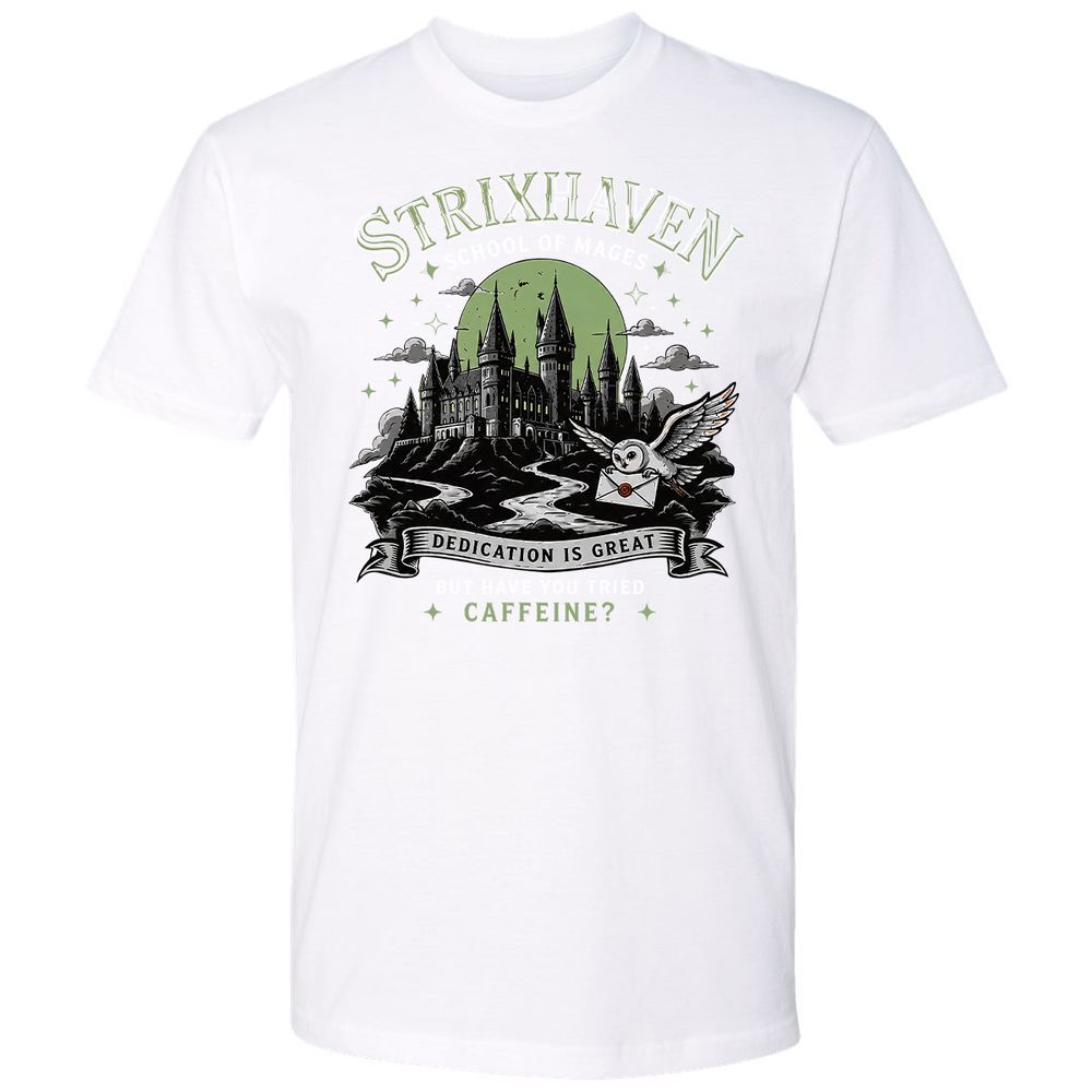 Strixhaven - School Of Mages Premium Unisex T-Shirt - White - 17