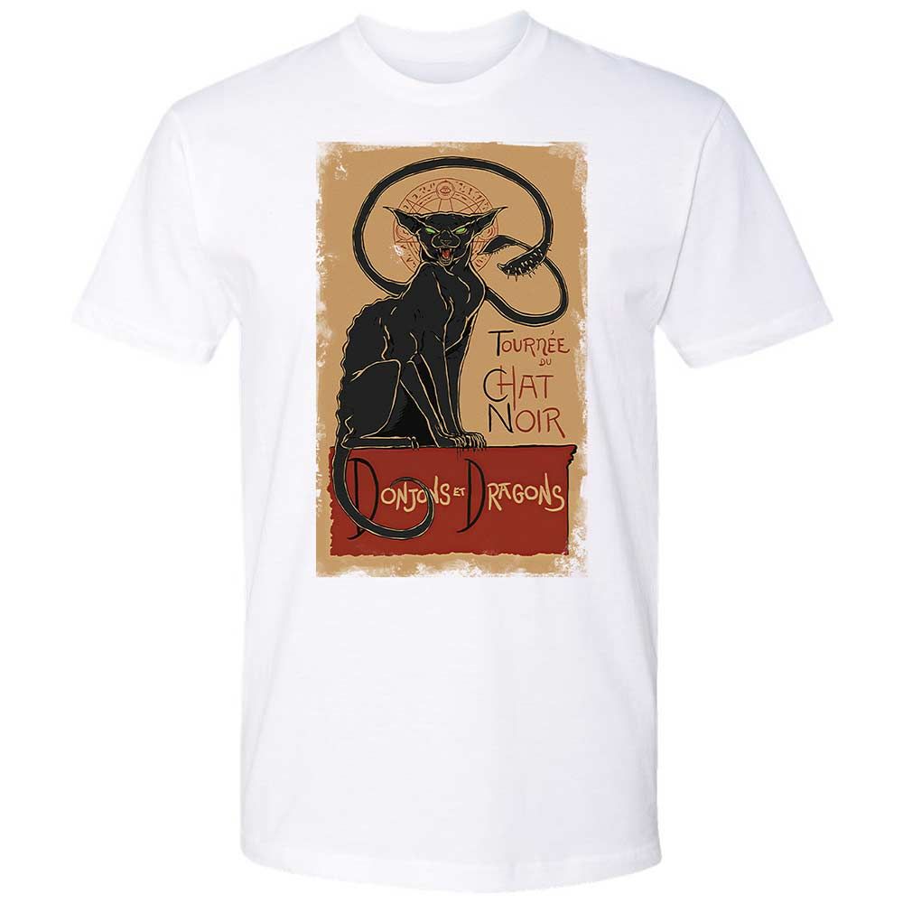 Tournee Du Chat Noir Premium Unisex T-Shirt - White - 17