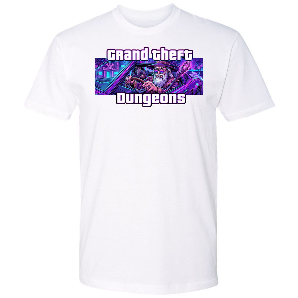 Grand Theft Dungeons Miami - White - 17