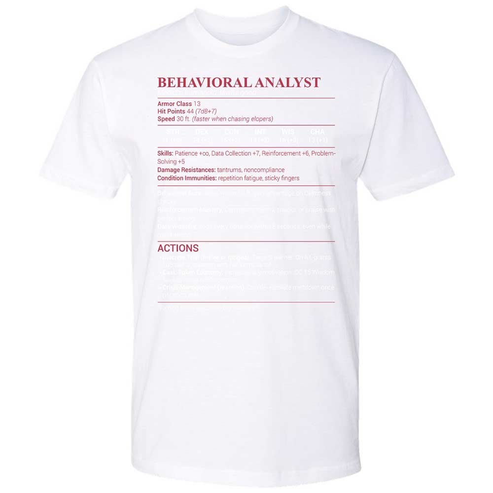 Behavioral Analyst - White - 17