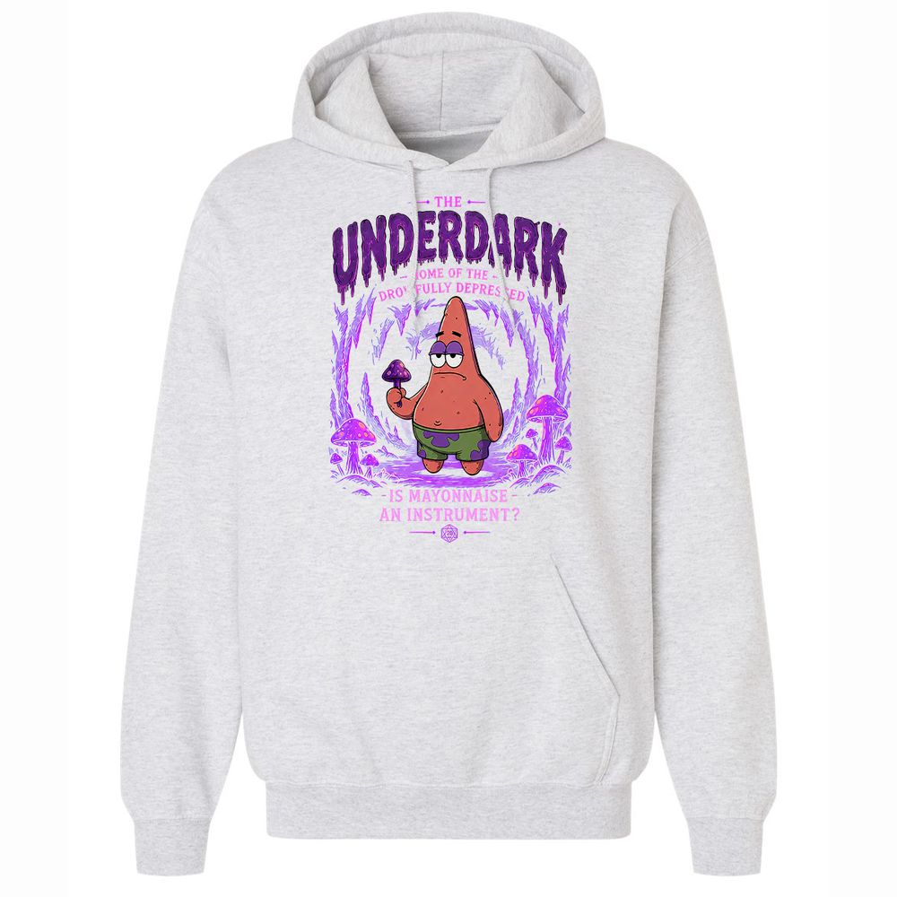 The Underdark Classic Unisex Hoodie - Ash - 18
