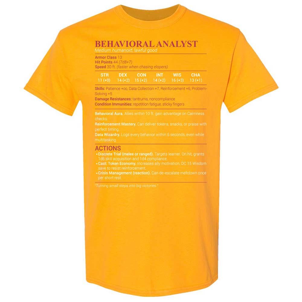 Behavioral Analyst - Gold - 18