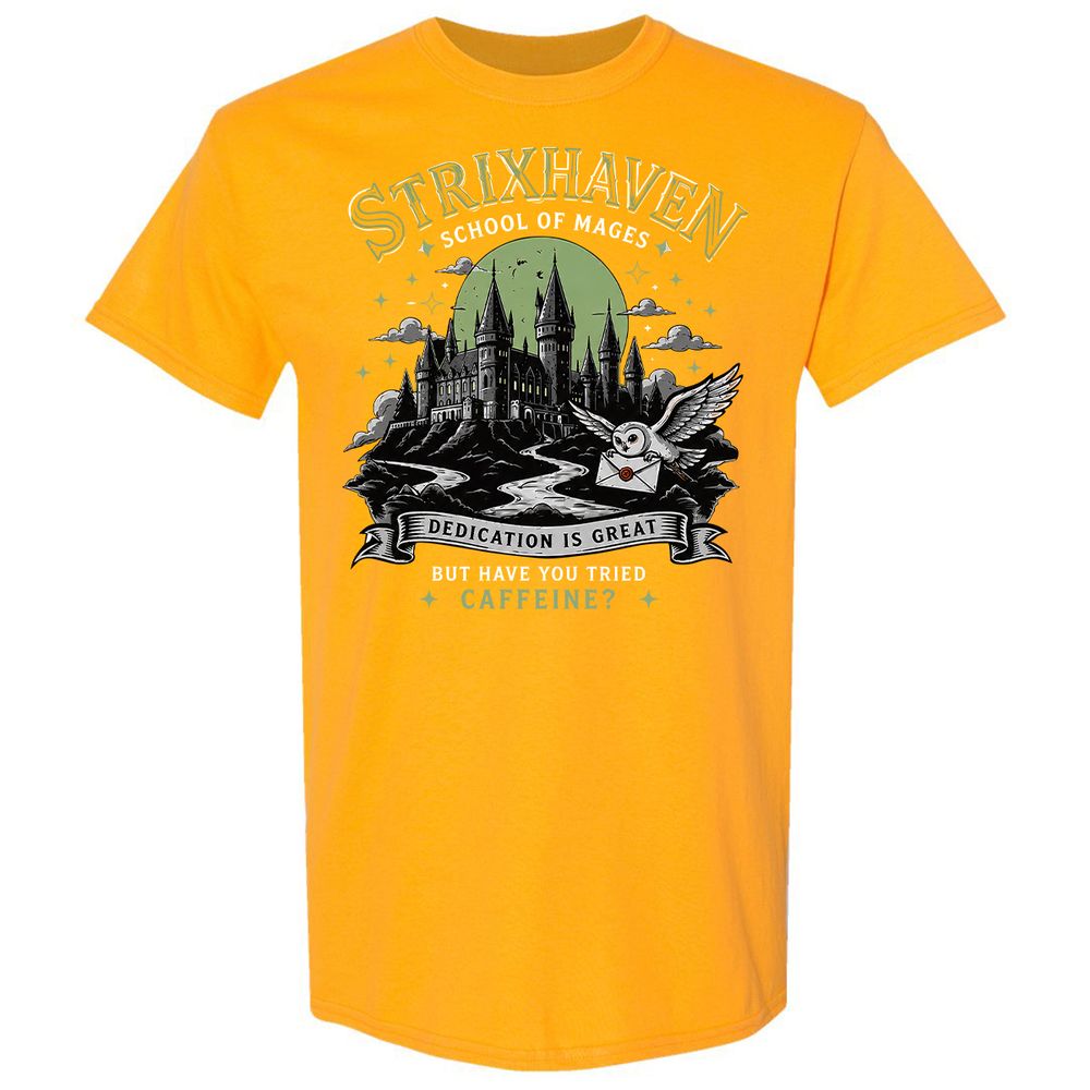Strixhaven - School Of Mages Classic Unisex T-Shirt - Gold - 18