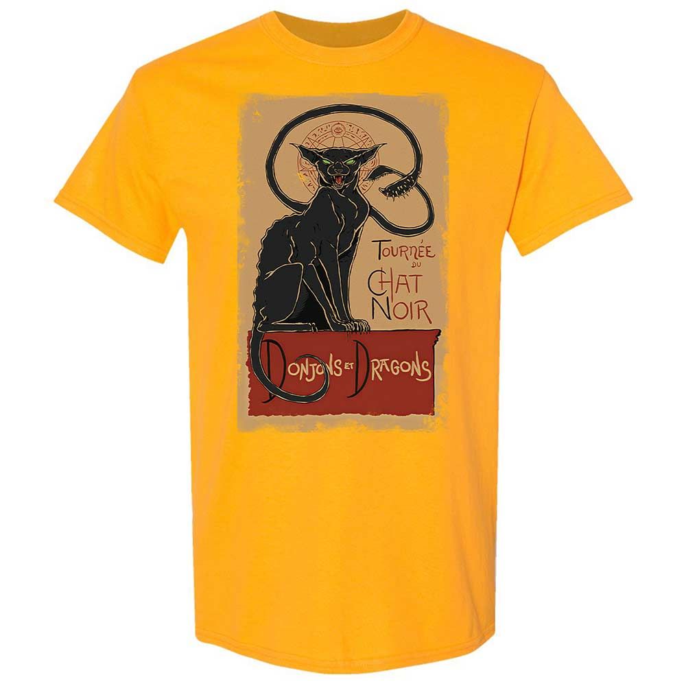 Tournee Du Chat Noir Classic Unisex T-Shirt - Gold - 18