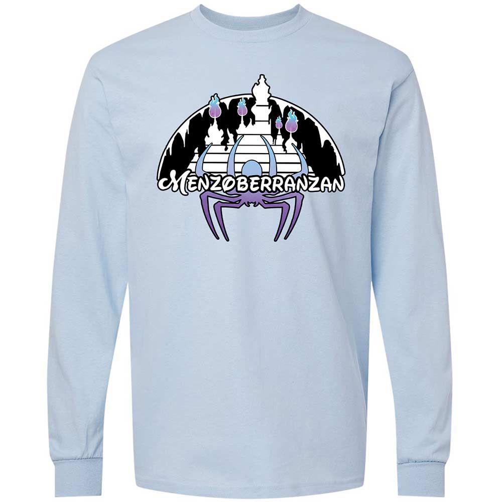 Menzoberranzan Long Sleeve T-Shirt - Light Blue - 18