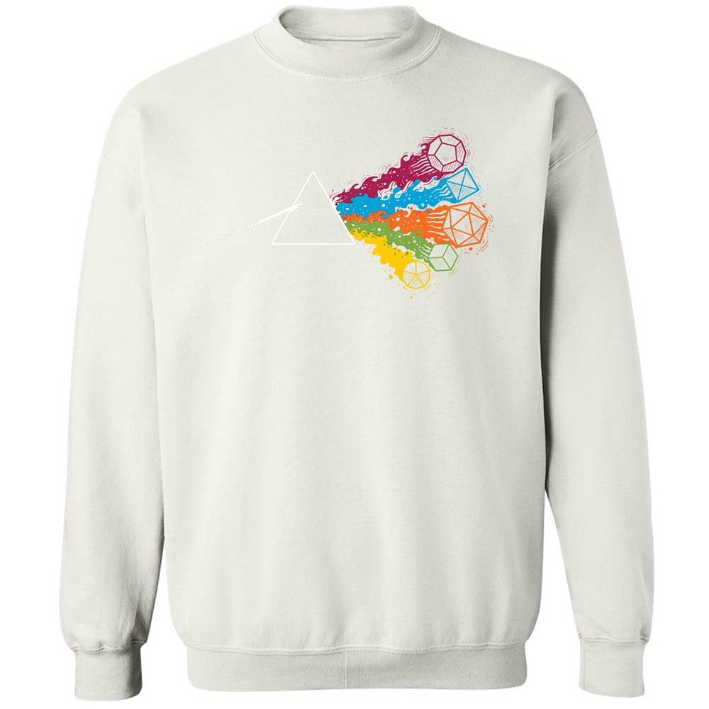 Dark Side Of The Dices Classic Unisex Sweatshirt - White - 18
