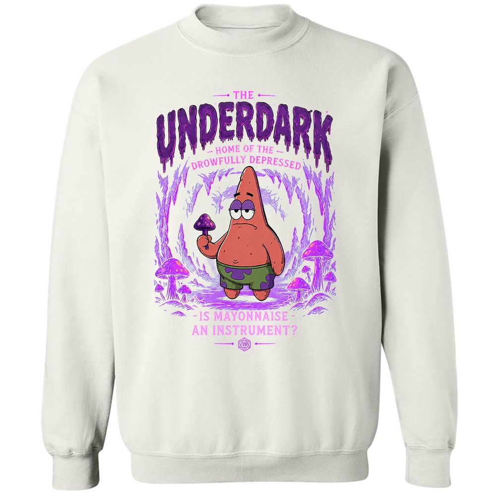 The Underdark Classic Unisex Sweatshirt - White - 18