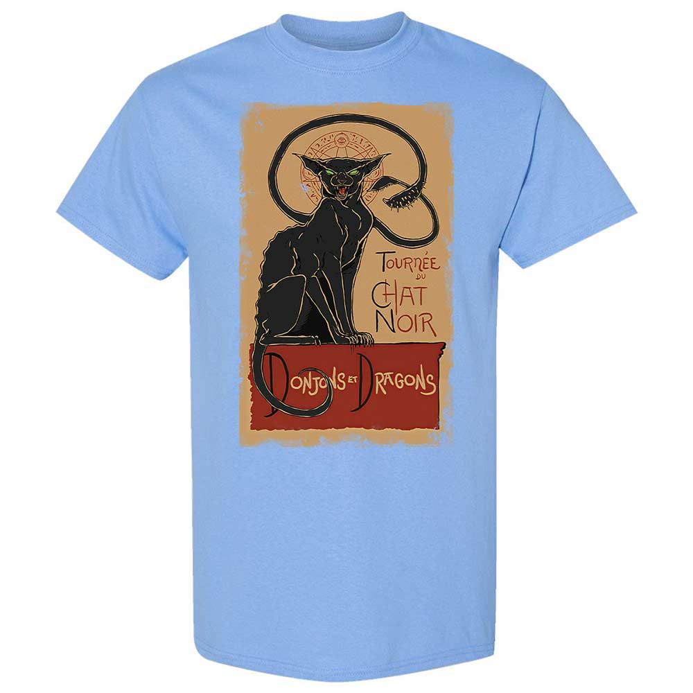 Tournee Du Chat Noir Classic Unisex T-Shirt - Carolina Blue - 19