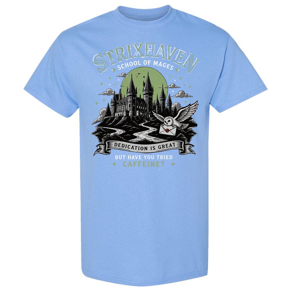 Strixhaven - School Of Mages Classic Unisex T-Shirt - Carolina Blue - 19