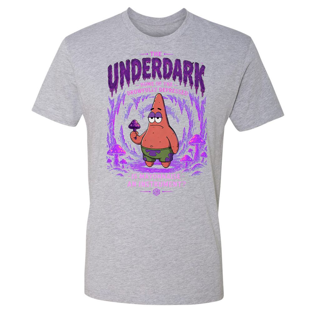The Underdark Premium Unisex T-Shirt - Heather Grey - 19