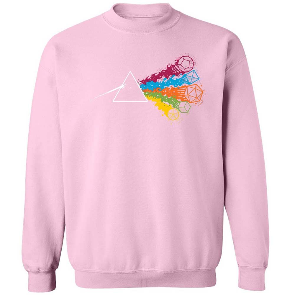 Dark Side Of The Dices Classic Unisex Sweatshirt - Light Pink - 19