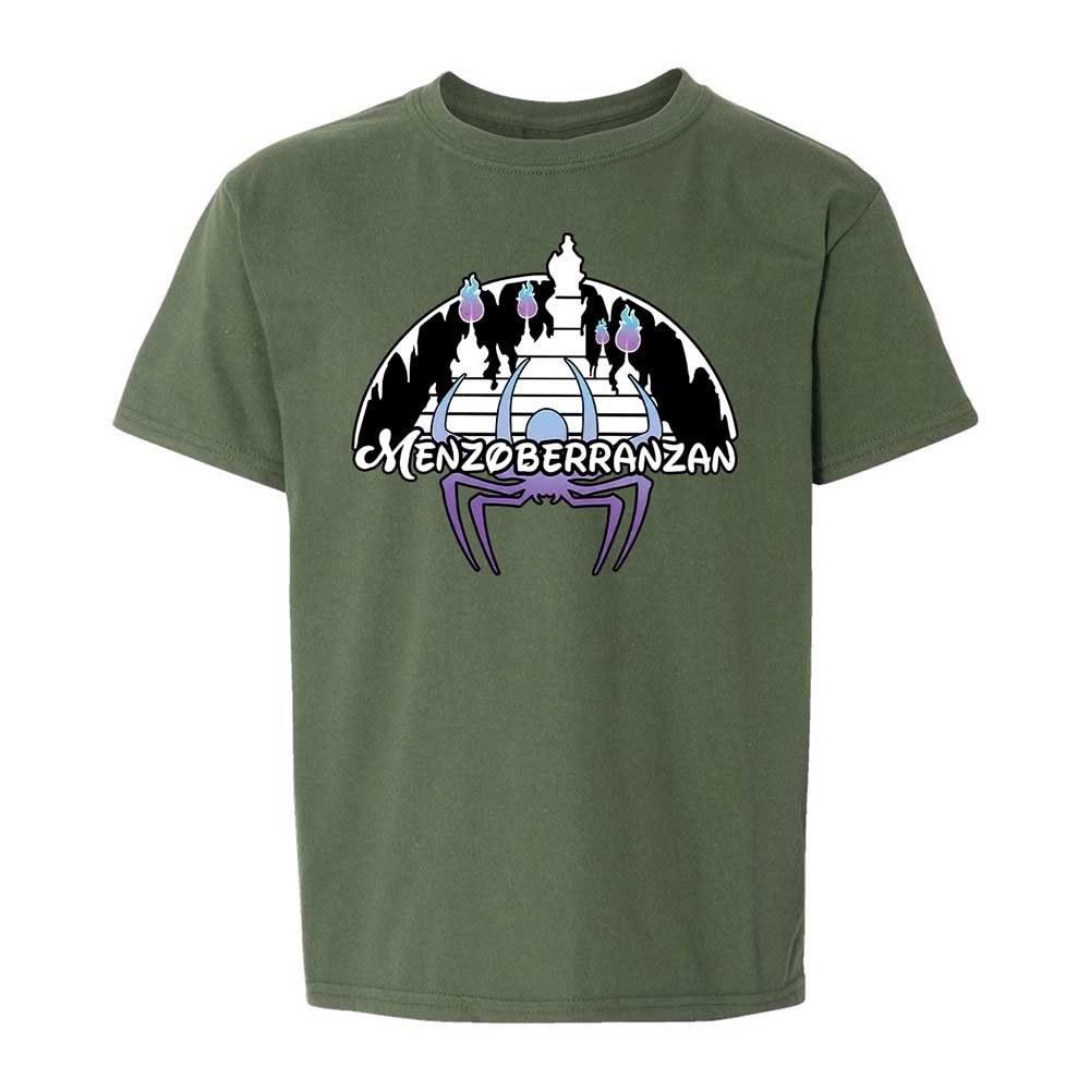 Menzoberranzan Kids T-Shirt - Military Green - 19