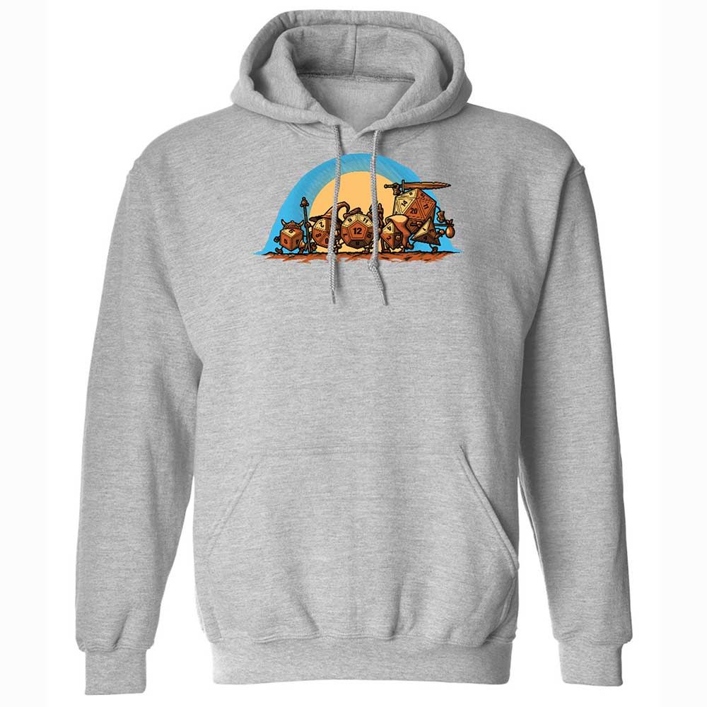 The Fellowship Of The Dice Classic Unisex Hoodie - Sport Grey - 19