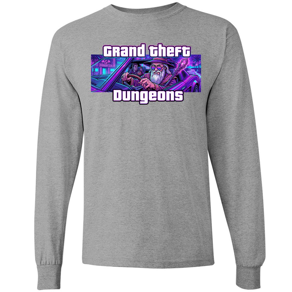 Grand Theft Dungeons Miami - Sport Grey - 19