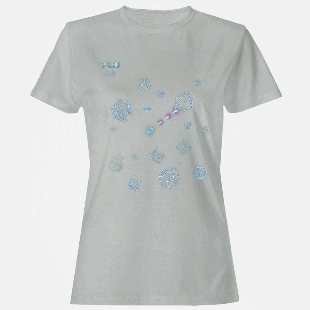 The Dices Game Women's T-Shirt - Ash - 2