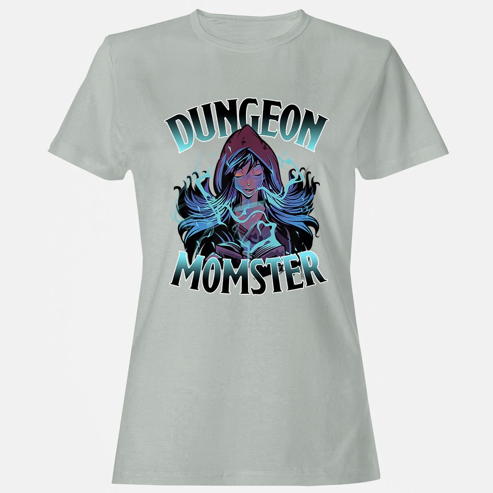 Dungeon Momster Women's T-Shirt - Ash - 2