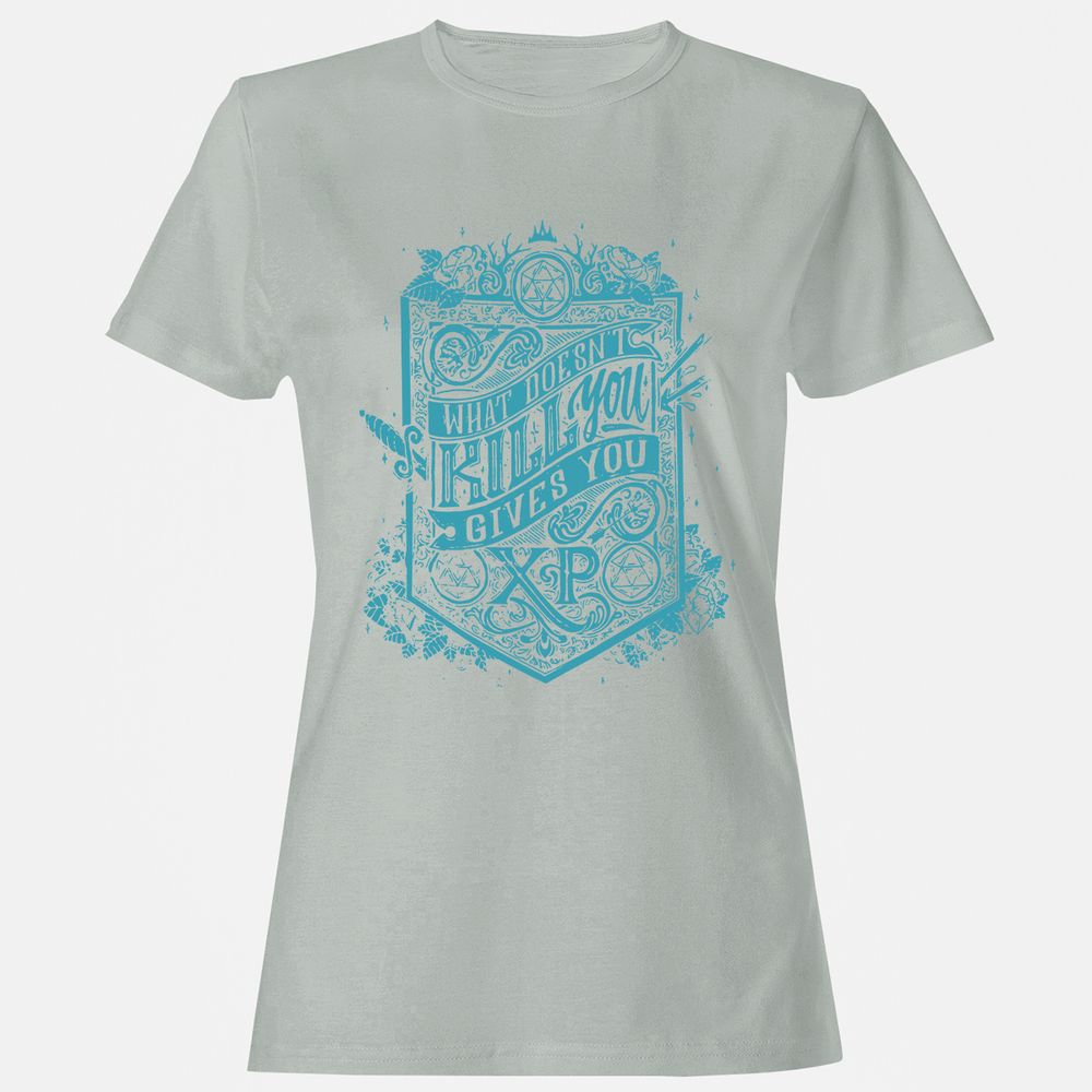 What Doesn't Kill You Gives You XP Women's T-Shirt - Ash - 2