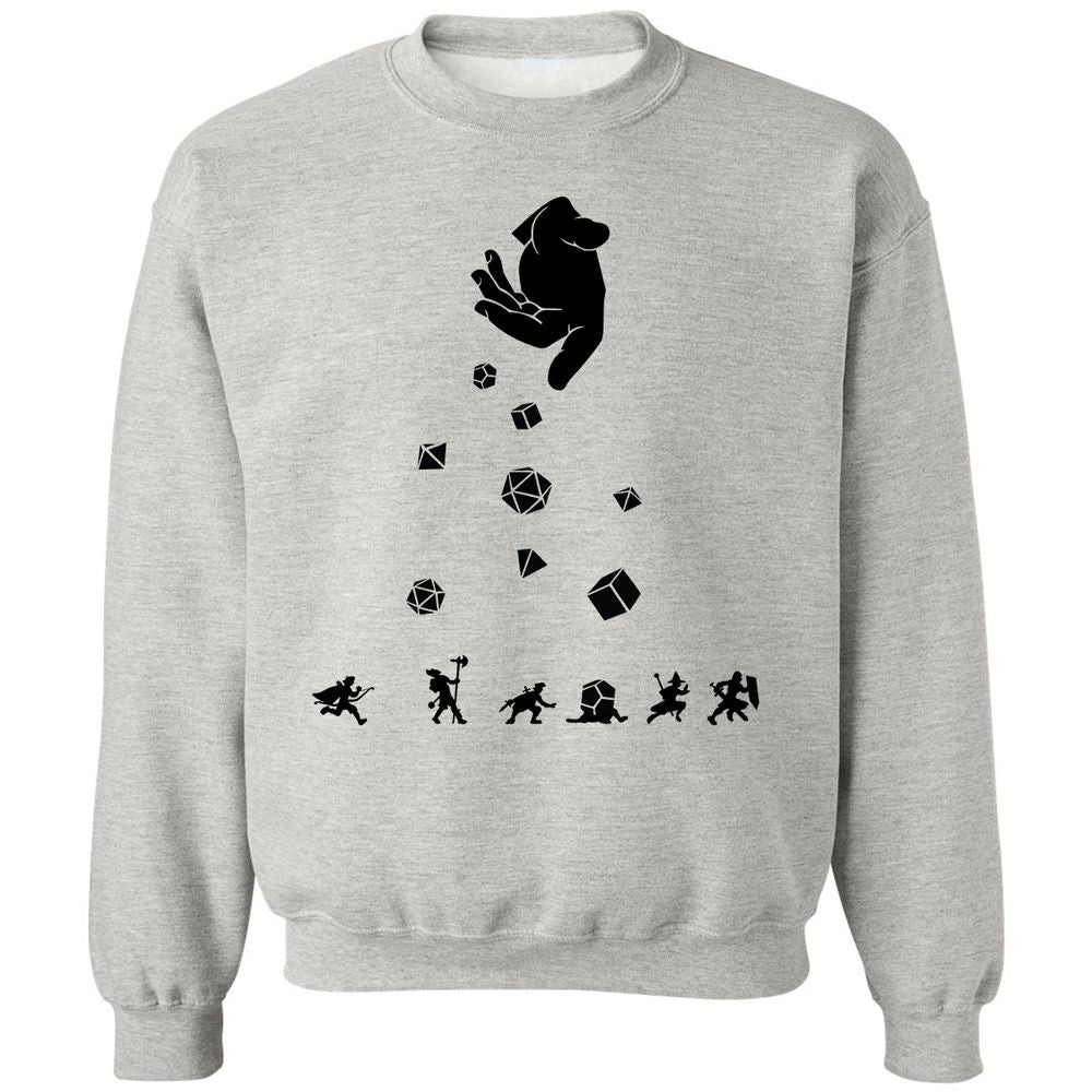 Rocks Fall, Everyone Dice Classic Unisex Sweatshirt - Ash - 2