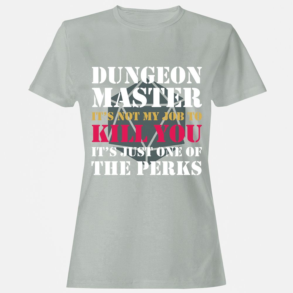 DUNGEON MASTER NOT MY JOB Women's T-Shirt - Ash - 2