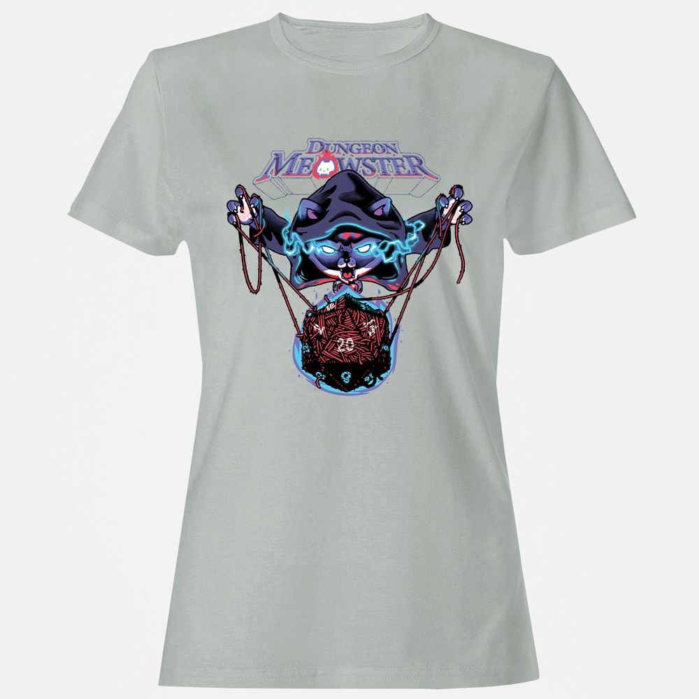 Dungeon Meowster Women's T-Shirt - Ash - 2
