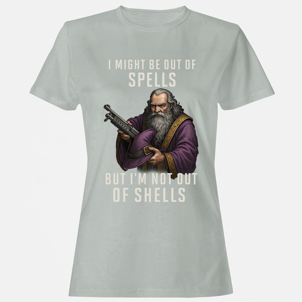 Not Out Of Shells Women's T-Shirt - Ash - 2
