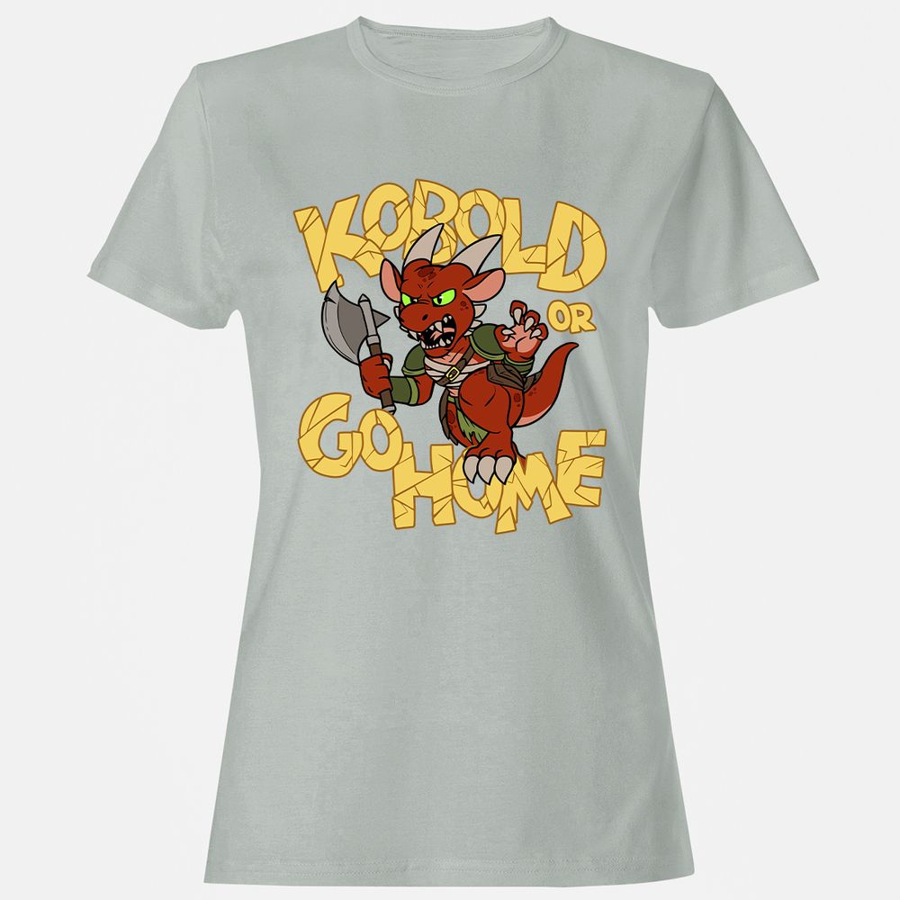 Kobold Or Go Home Women's T-Shirt - Ash - 2
