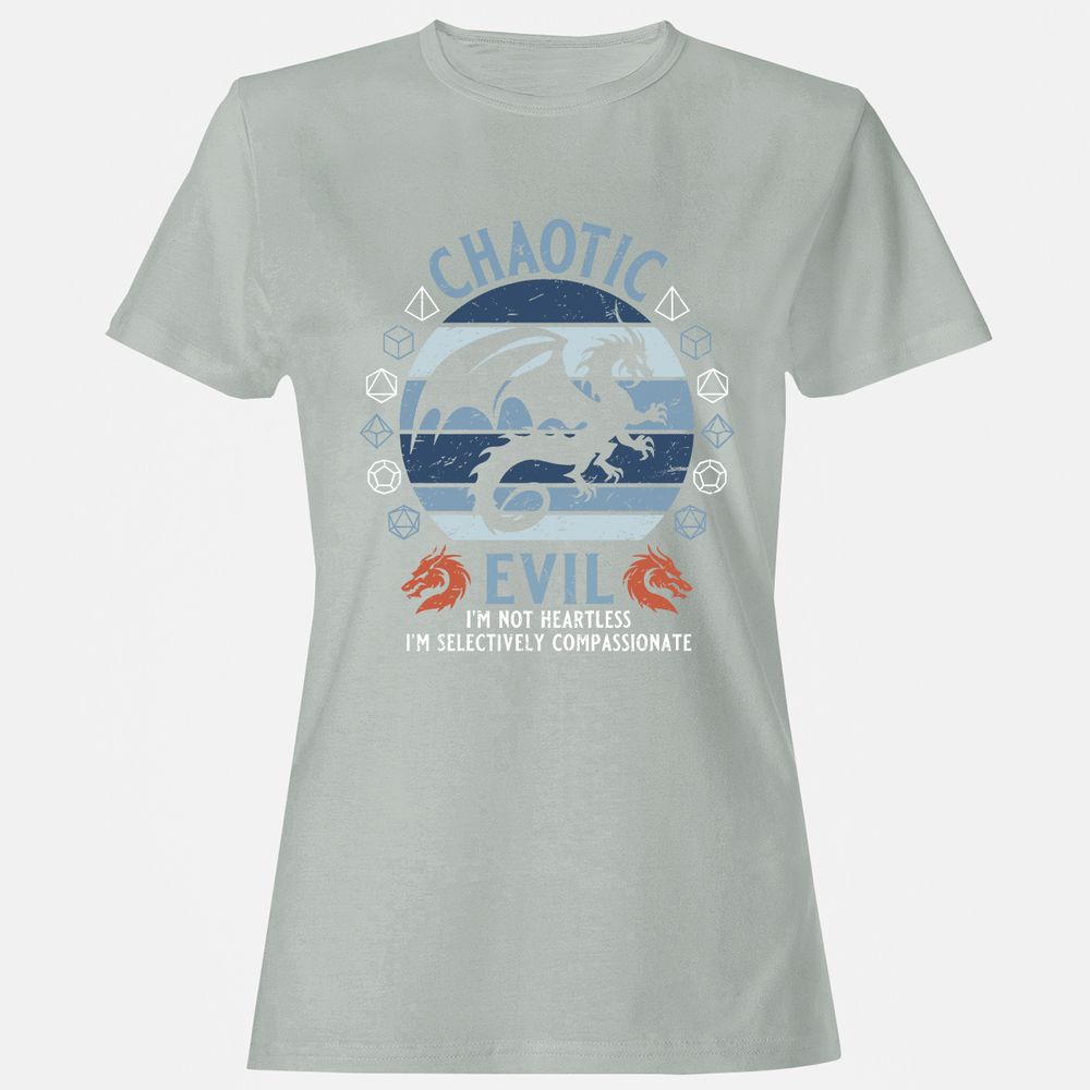 Chaotic Evil 2 Women's T-Shirt - Ash - 2