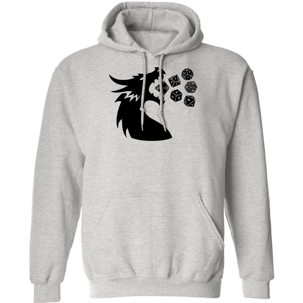 Pac And Dragon Classic Unisex Hoodie - Ash - 2