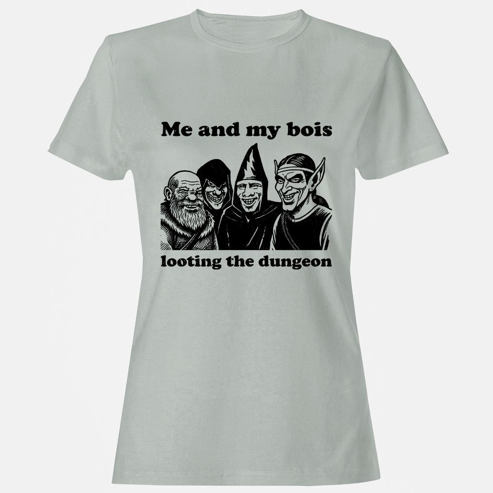 Me and my bois looting the dungeon Women's T-Shirt - Ash - 2