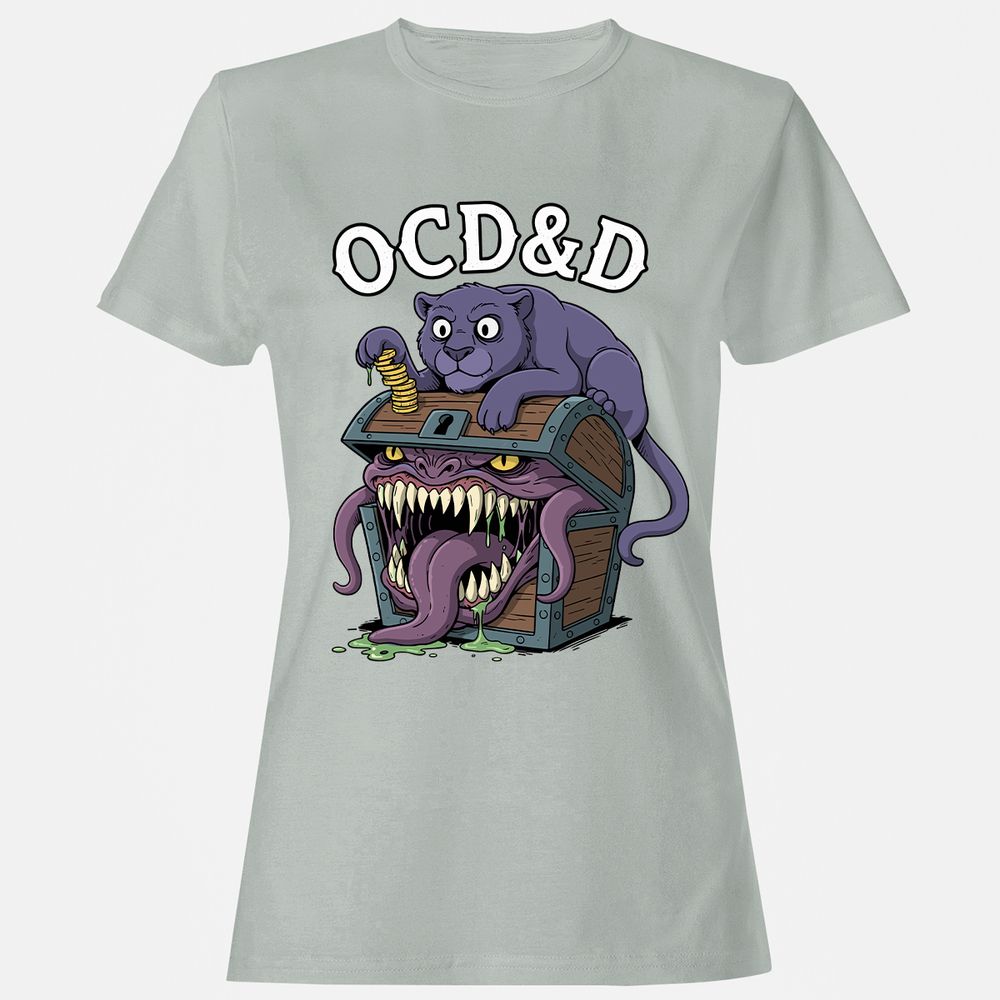 OCD&D Women's T-Shirt - Ash - 2