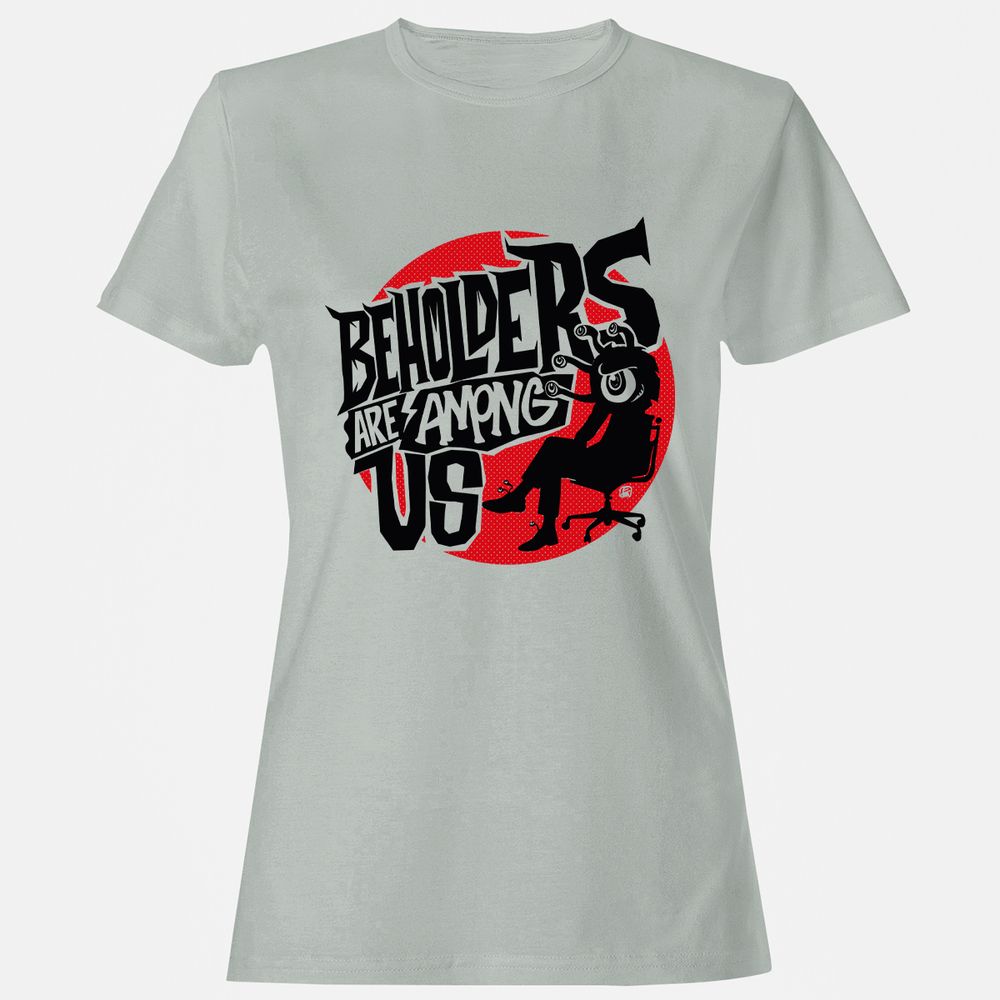 Beholders Are Among Us Women's T-Shirt - Ash - 2