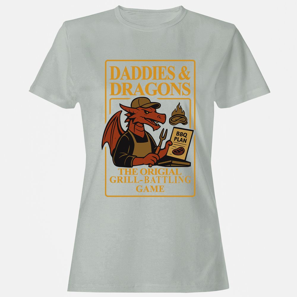Daddies & Dragons Women's T-Shirt - Ash - 2