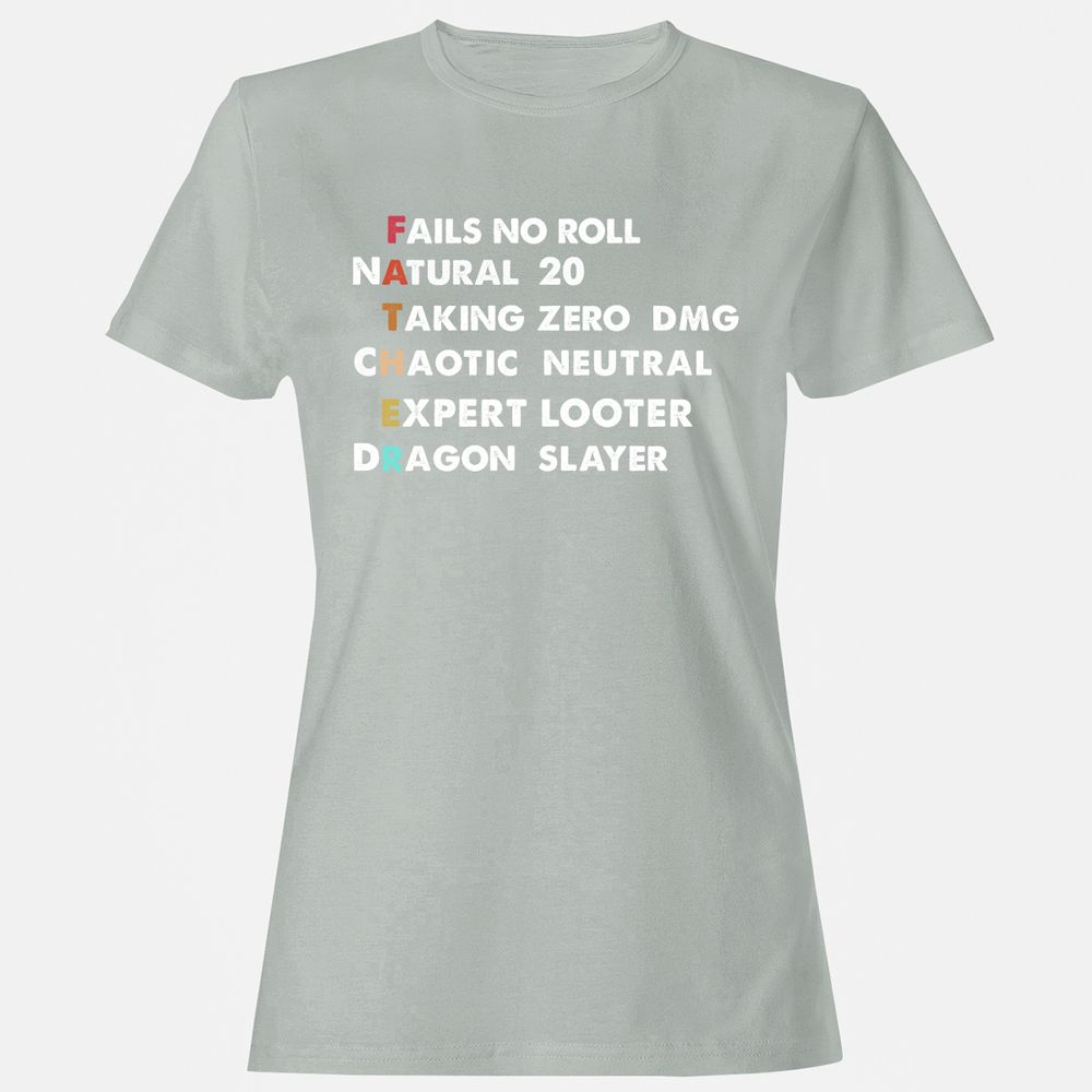 Father D&D Women's T-Shirt - Ash - 2