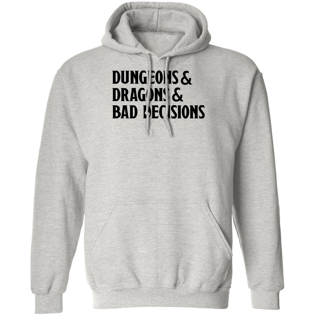 Bad Decisions Classic Unisex Hoodie - Ash - 2