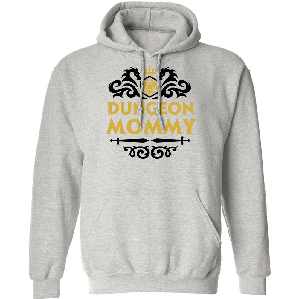 Dungeon Mommy Classic Unisex Hoodie - Ash - 2