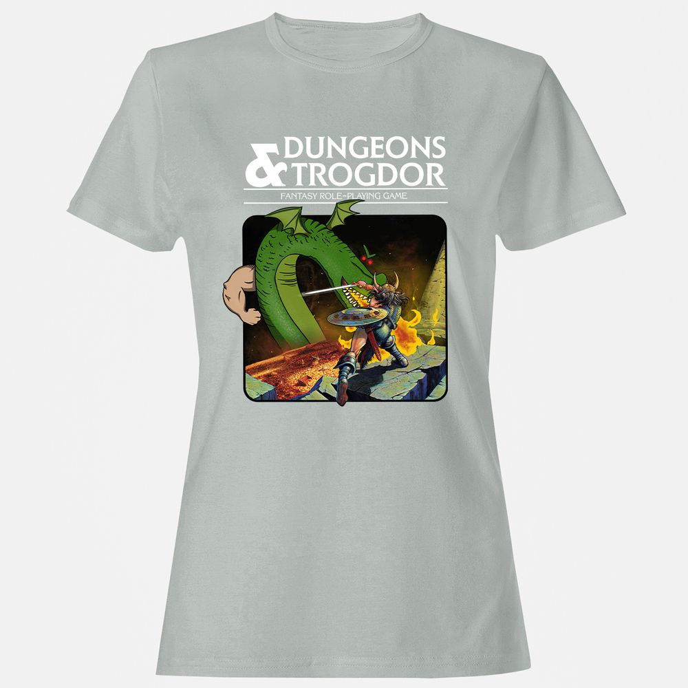 Trogdor Women's T-Shirt - Ash - 2