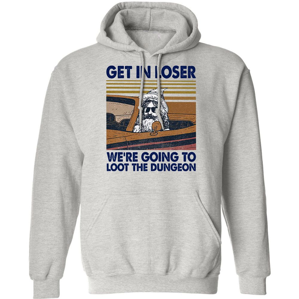 We're Going To Loot The Dragon Classic Unisex Hoodie - Ash - 2