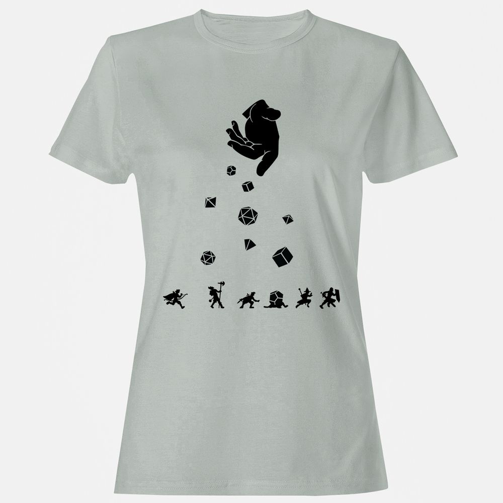 Rocks Fall, Everyone Dice Women's T-Shirt - Ash - 2