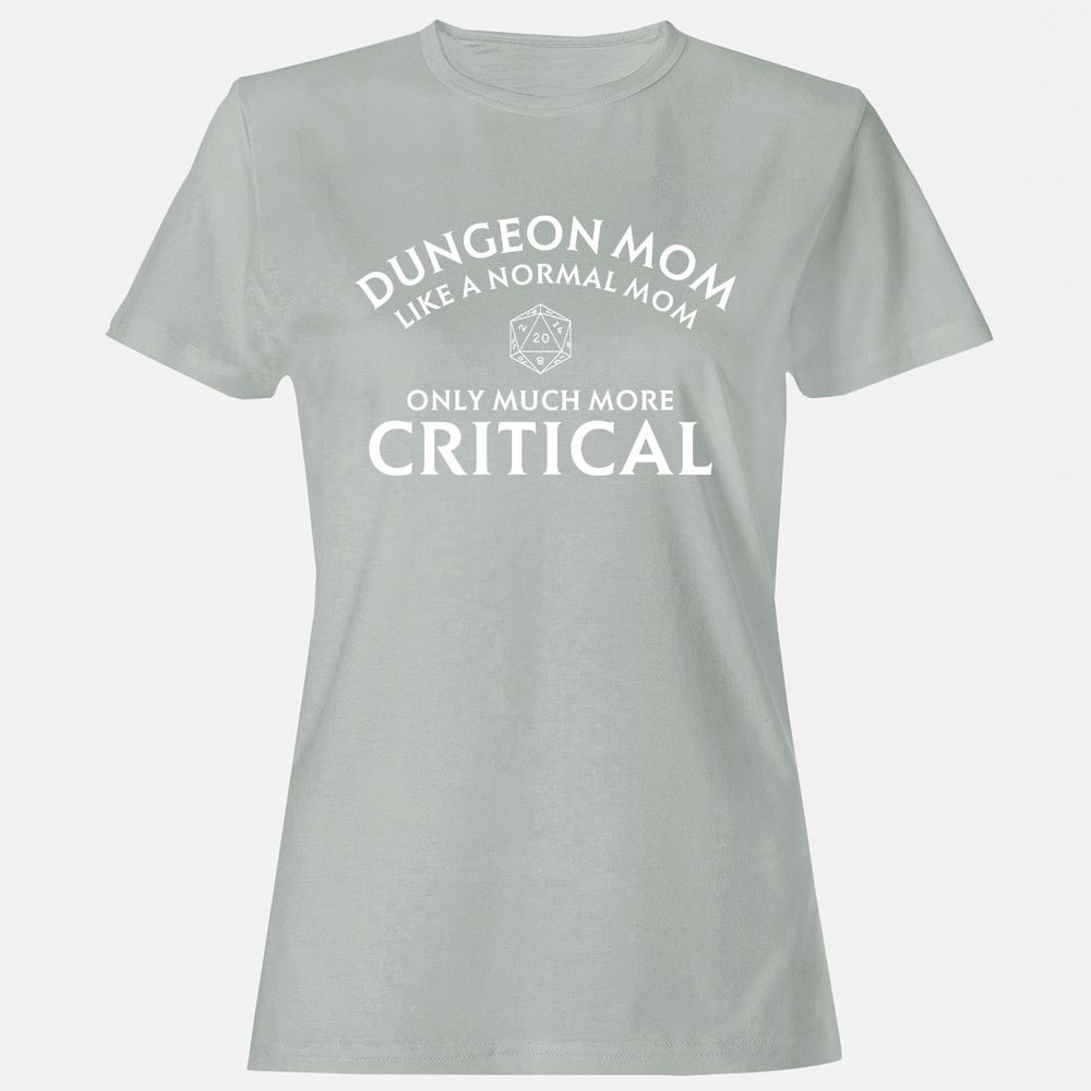 Dungeon Mom Normal Mom Women's T-Shirt - Ash - 2