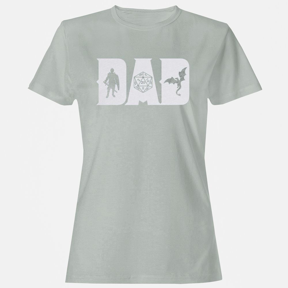 Dad Fathers Day Women's T-Shirt - Ash - 2