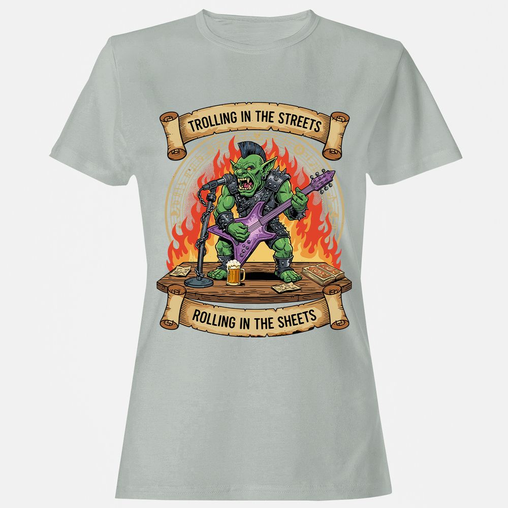 Trolling in the Streets Women's T-Shirt - Ash - 2