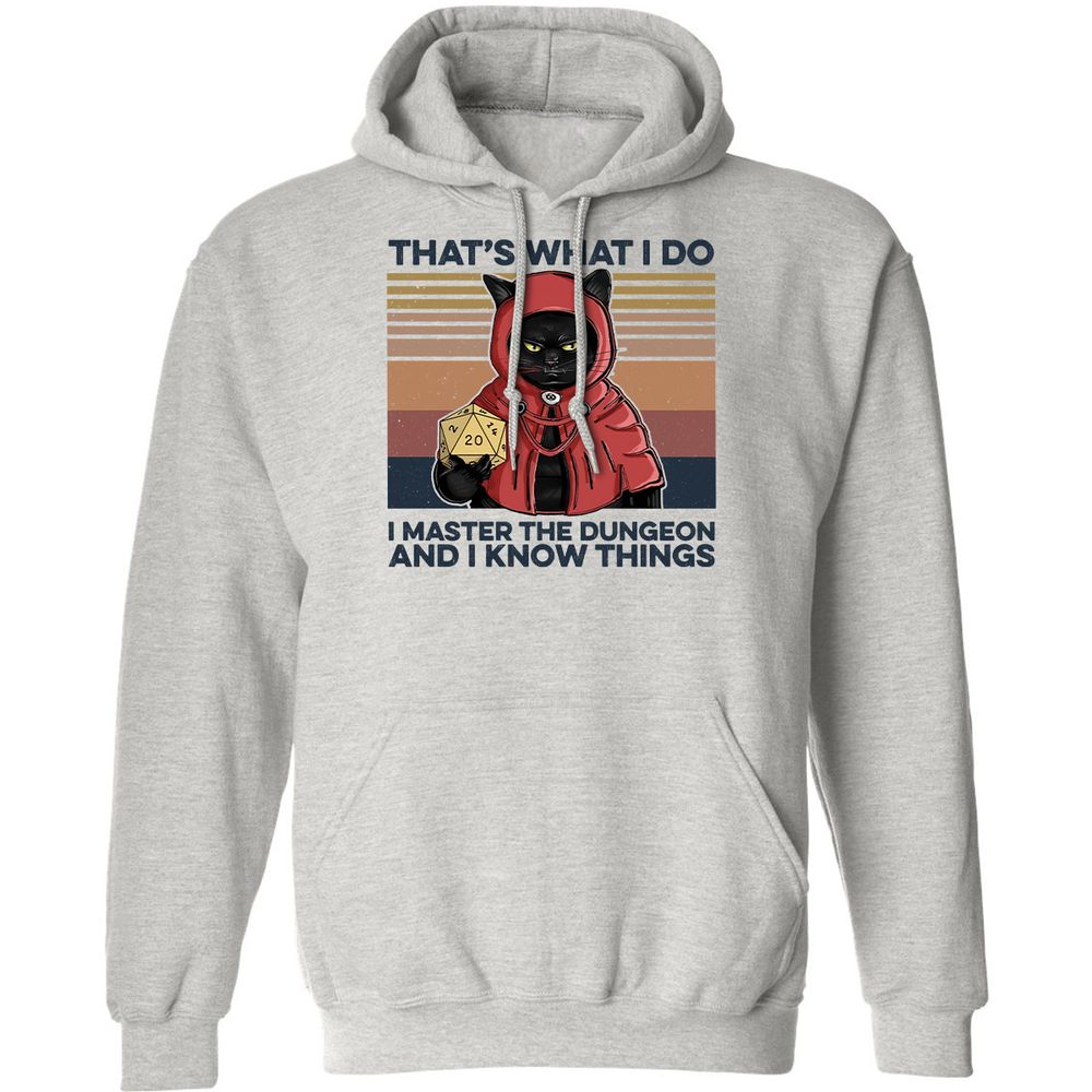 I Master The Dungeons Classic Unisex Hoodie - Ash - 2