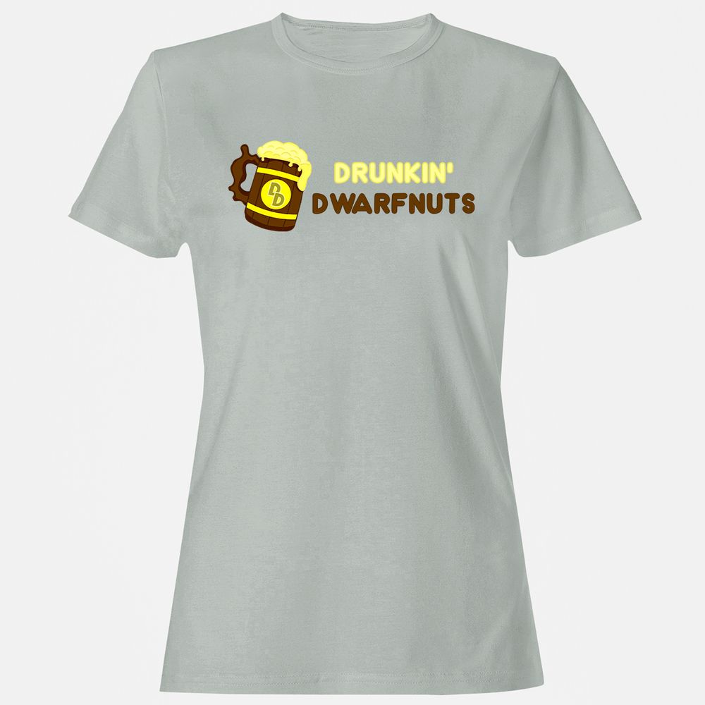 Drunkin' Dwartnuts Women's T-Shirt - Ash - 2
