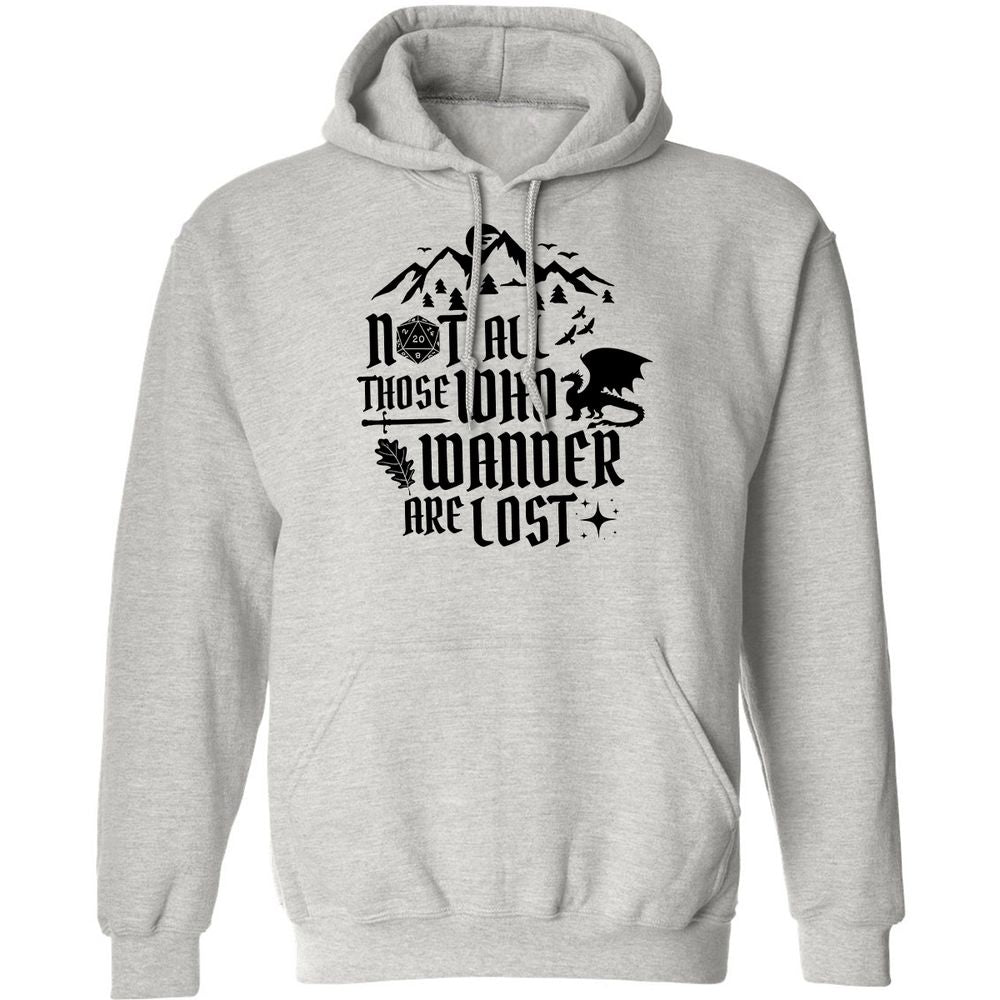 Not All Those Who Wander Are Lost Classic Unisex Hoodie - Ash - 2